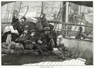 Londoners: Passagers On Board Dundee Steamer 1873