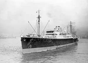 Routes: The passenger ship Caribia, 1933