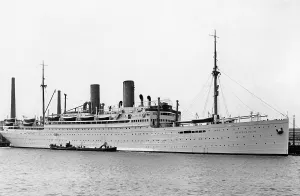 Sierra: The passenger ship Der Deutsche, 1934