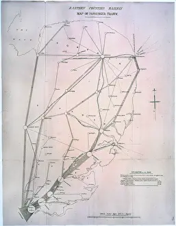 Stagecoaches: Passenger Traffic map