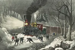Freight: A passenger train stopped on the tracks while