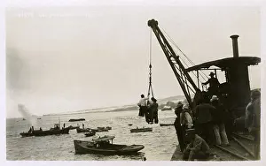 Peru: Passenger transfer in port of Mollendo, Peru, South America