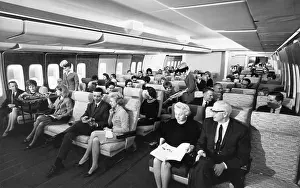 Aisles: PASSENGERS ON A 747