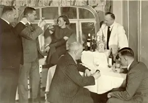 Passengers aboard the Graf Zeppelin LZ 127