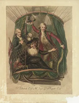 Sage: Three passengers in a balloon