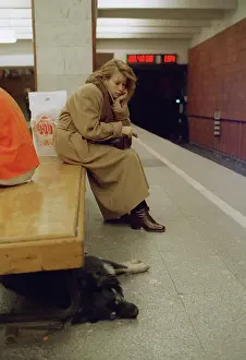 Druzhinin: Passengers of Moscow Metro, 1996