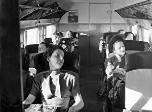 Dewoitine: Passengers on a scheduled flight from Berlin to Paris, 1939