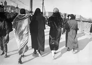 Modernization: Passers-by in Istanbul, 1929