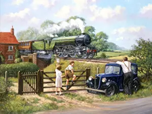 Lner: Passing By, LNER Gressley V2, Austin Ruby