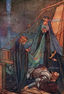 Florence Susan Harrison Collection: The Passing of King Arthur