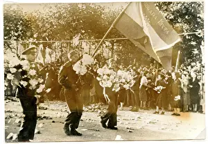 Enthusiastically: Passing out parade