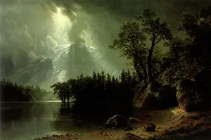 Nevada: Passing Storm over the Sierra Nevada