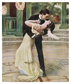 Recognisable: PASSIONATE STAGE KISS