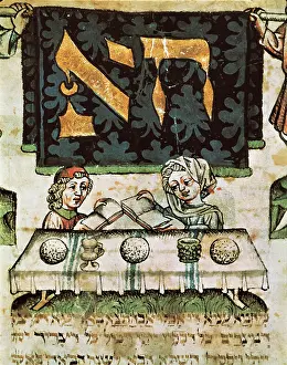 Passover: Passover ceremony (Ha-Lahma)
