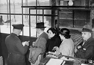 Tariff: Passport control, 1936