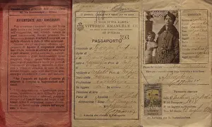 Passport, Ellis Island Migration Museum, New York, USA