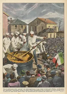 Vats: PASTA IN A HUGE VAT