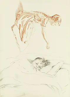 Extending: Pastel studies of a boy and a girl