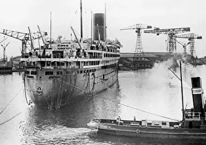 Towed: The Pasteur, 1939