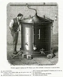 Fermenting: PASTEUR'S APPARATUS