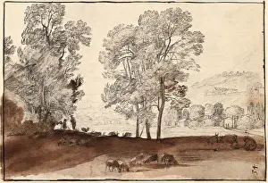 Graze: Pastoral Landscape, by Claude Lorrain