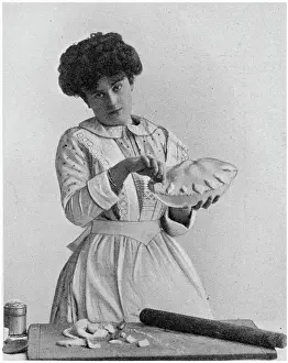 Homemade: Pastry making - Adding Decoration 1907
