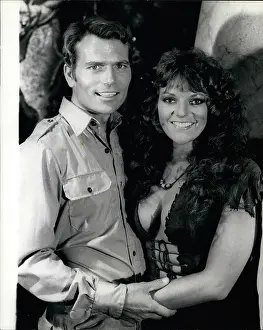 Marooned: Pat Wayne and Dana Gillespie at Pinewood studios