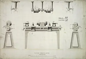Lathes: Patent double lathe 5 inch centres