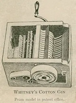 Whitneys: Patent model of Whitney's Cotton Gin of ?