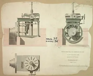 Bridgewater: Patent portable key grooving machine, plan