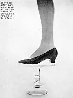 Punched: PATENT PUMP SHOES