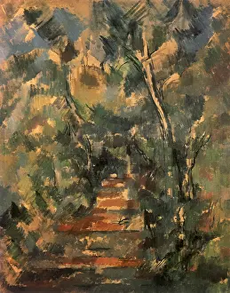 Cezanne: Path in Forest, by Paul Cezanne