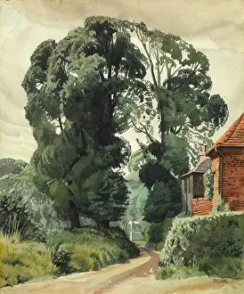 The Raymond Sheppard Collection: Path by a house