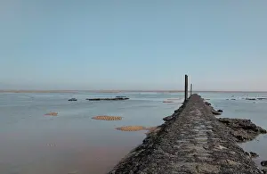 Gironde: Path leading to the Phare de Cordouan, or Cordouan