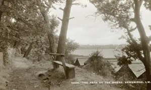 Terry Parker: The Path by the Shore, Bembridge, Isle of Wight