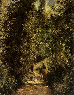 Pissarro: Path through the Woods, by Camille Pissarro