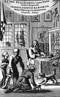 Barks: Patients arrive in the physician's office ?