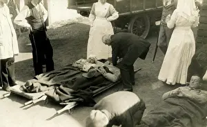 Stretchers: Patients waiting for VAD transport