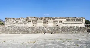 Frieze: Patio, Southern Group, Mitla, Oaxaca, Mexico