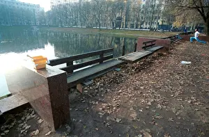 Ponds: Patriarshy Ponds in Moscow, 1990