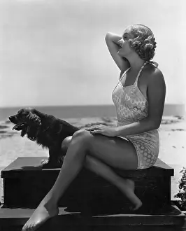Beachwear: Patricia Ellis, 1936