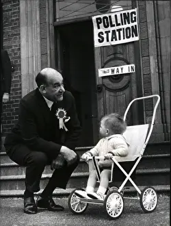 Leyton: Patrick Gordon Walker at his Leyton constituency