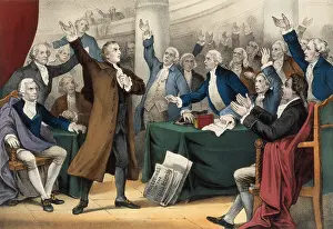 Quotes: Patrick Henry delivering his great speech