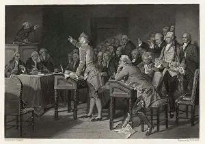 Introducing: Patrick Henry speaking against the Stamp Act
