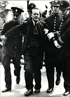 Sargeant: Patrick McMahon arrested in The Mall, London