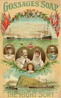 The Andrew Jenkins Collection: Patriotic advert for Gossages Soap
