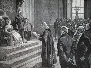 Presenting: Patriotic address to Queen Victoria on the eve
