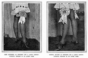 Garters: Patriotic garters, WW1