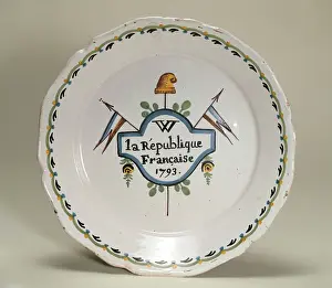 Phrygian: Patriotic Plate. Paris, Musee Carnavalet
