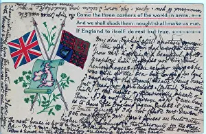 Holt’s Battlefields Collection: Patriotic postcard that may contain a hidden message